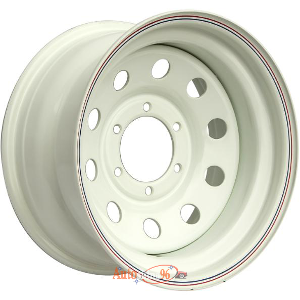 Off Road Wheels Nissan Navara/Pathfinder 8x16 6*114.3 ET0 DIA66.1 White Штампованный. White