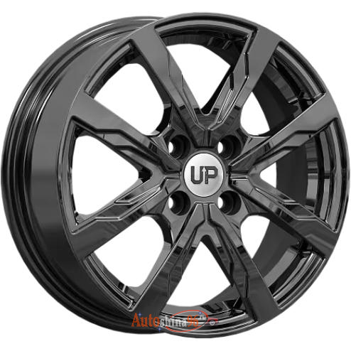 Wheels UP UP122 6x15 4*114.3 ET40 DIA66.1 New Black Литой. New Black