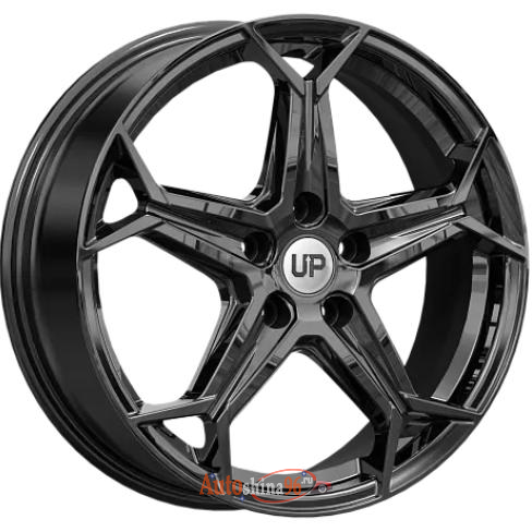 Wheels UP UP118 6.5x18 5*108 ET52 DIA60.1 New Black Литой. New Black