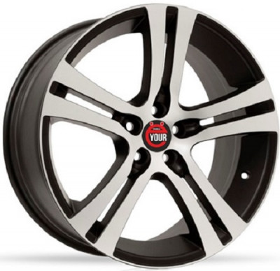 YOUR-wheels E14 6.5x16/5x100 D56.1 ET48 GMF
