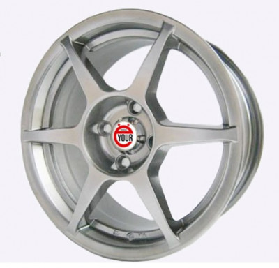 YOUR-wheels E08 5.5x14/4x98 D58.6 ET35 Silver