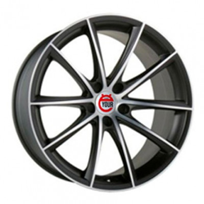 YOUR-wheels E16 6.5x16/4x100 D60.1 ET45 BKF